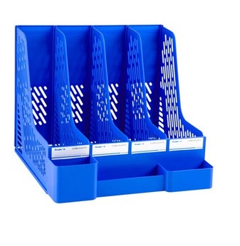 Kệ đựng hồ sơ 4 ngăn kèm khay đựng bút viết guangbo wjk9279 g ,b