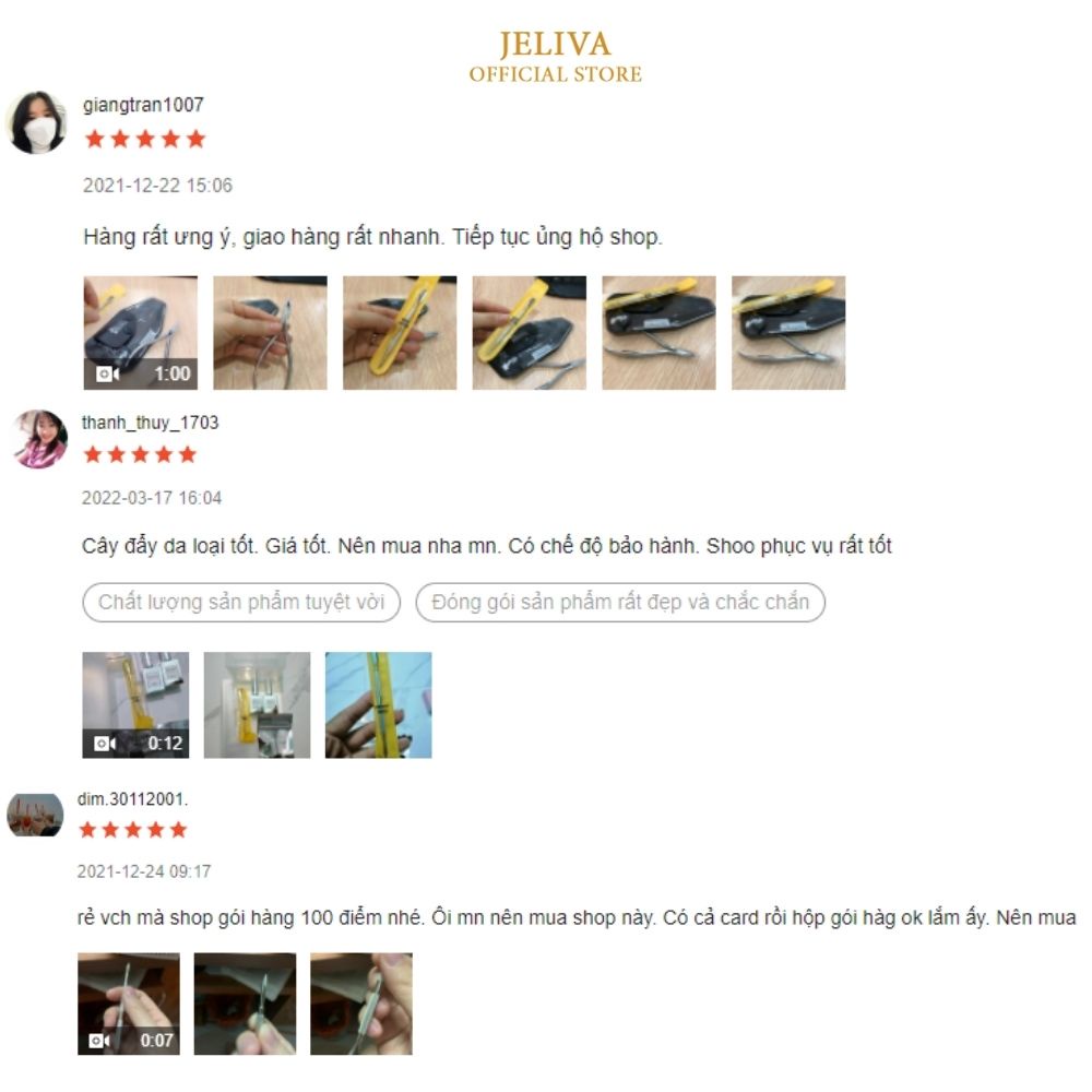 Cây đẩy da chết nail JELIVA