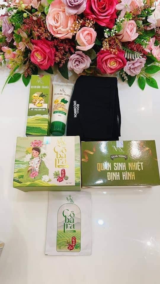 COMBO CÔ BA TRÀ TRÀ SEN ĐÔNG ANH CHÍNH HÃNG