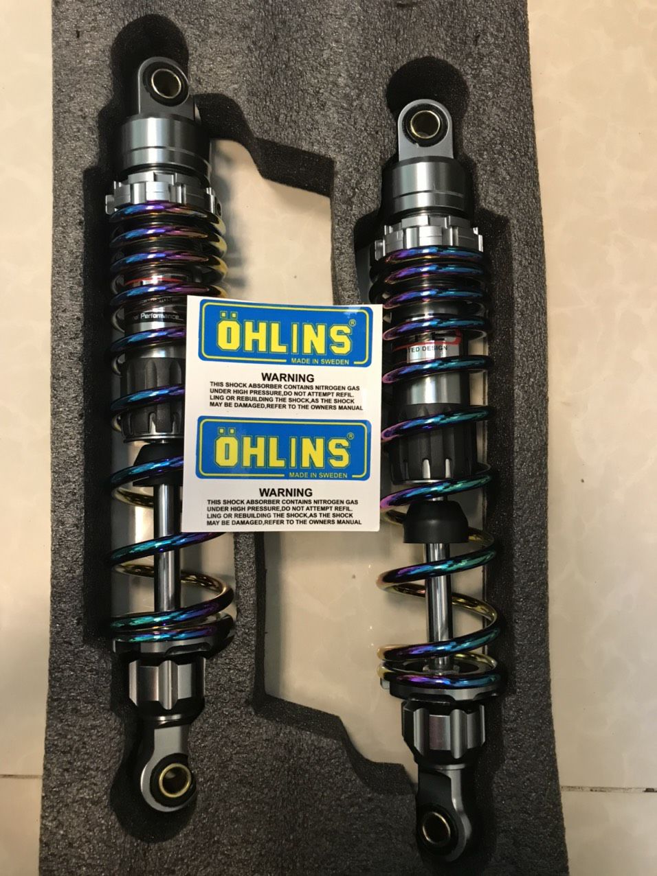 [HCM]Phuộc OHLINS titan lắp Dr Wave Win Exelo Elegant SUVIVA BLADE FUTURE CHARLY CUP