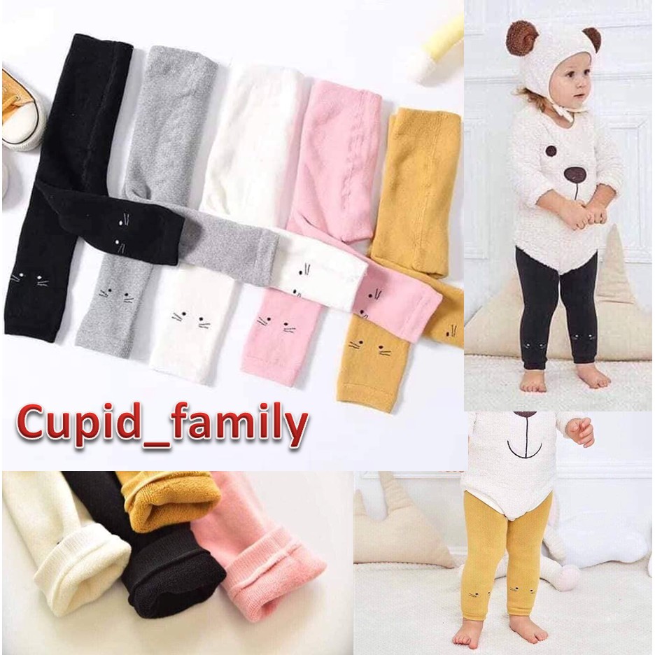 Quần tất lông xù cực ấm cho bé 5-16kg- qtlx
