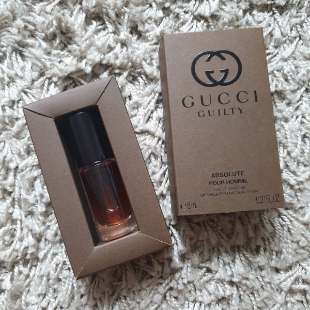 Nước Hoa Nam Gucci Guilty Absolute EDP 8ml