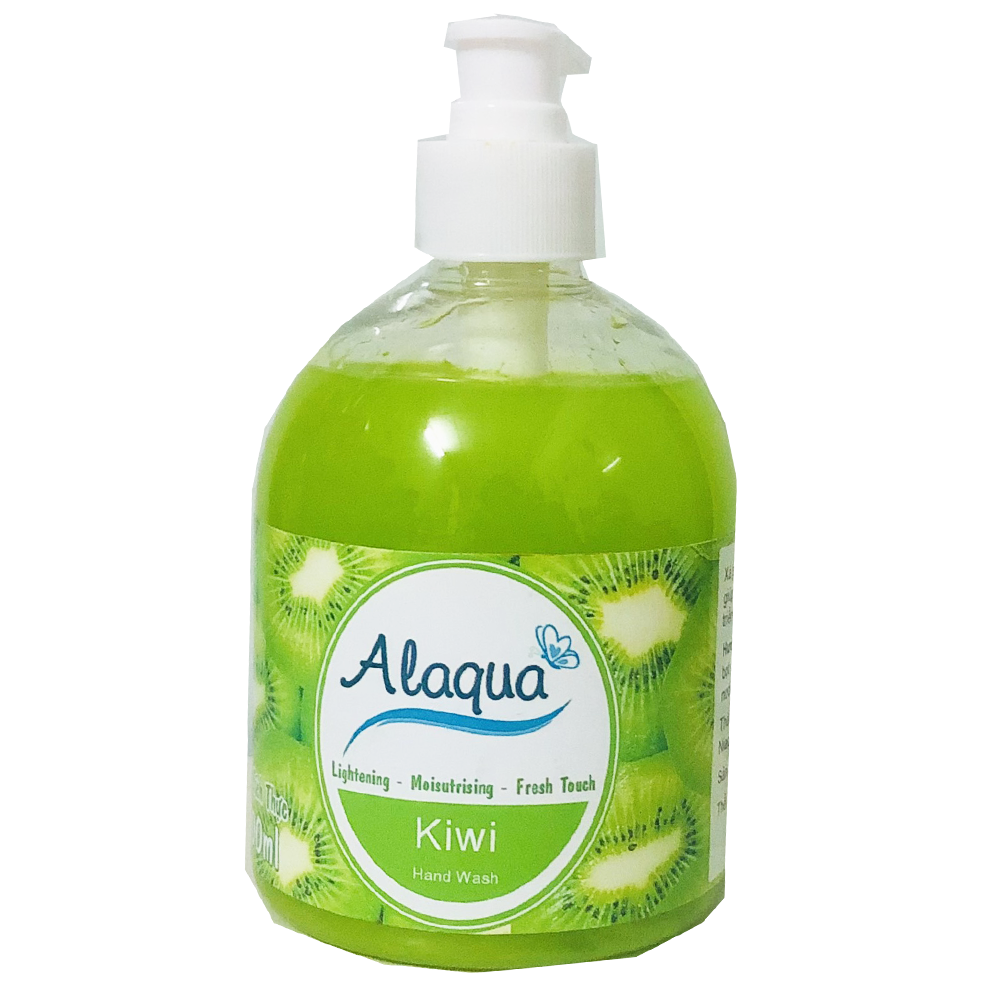 Nước rửa tay alaqua 500ml hương trái cây có nhiều mùi cho bạn lựa chọn