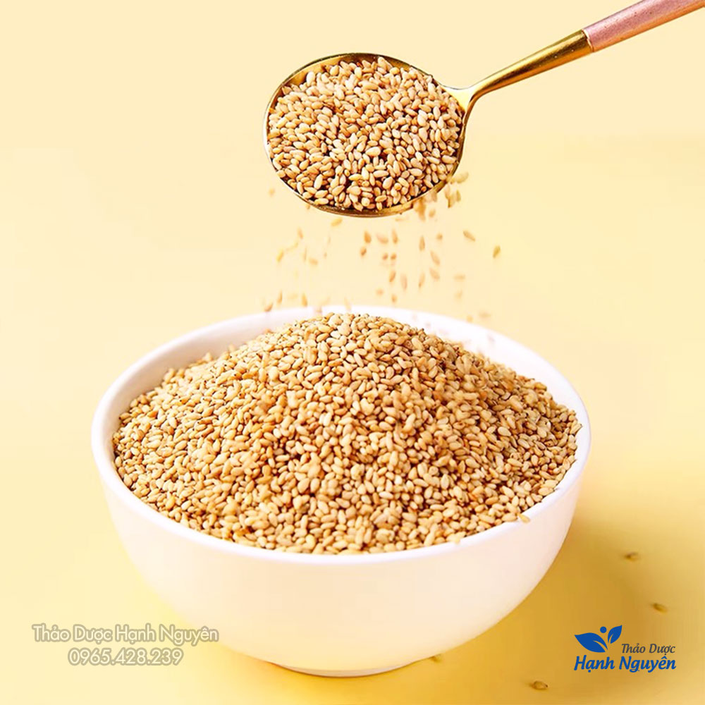 Hạt mè (Vừng) trắng 500g (Dùng làm bánh, nấu ăn, làm sữa hạt) - Thảo Dược Hạnh Nguyên