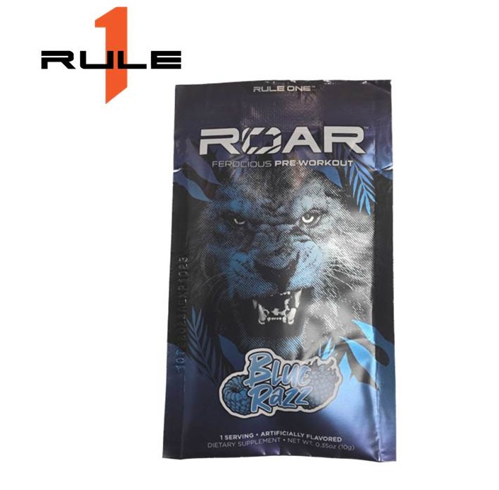Combo 5 sachets of rule 1 roar ferocious pre-workout 10g