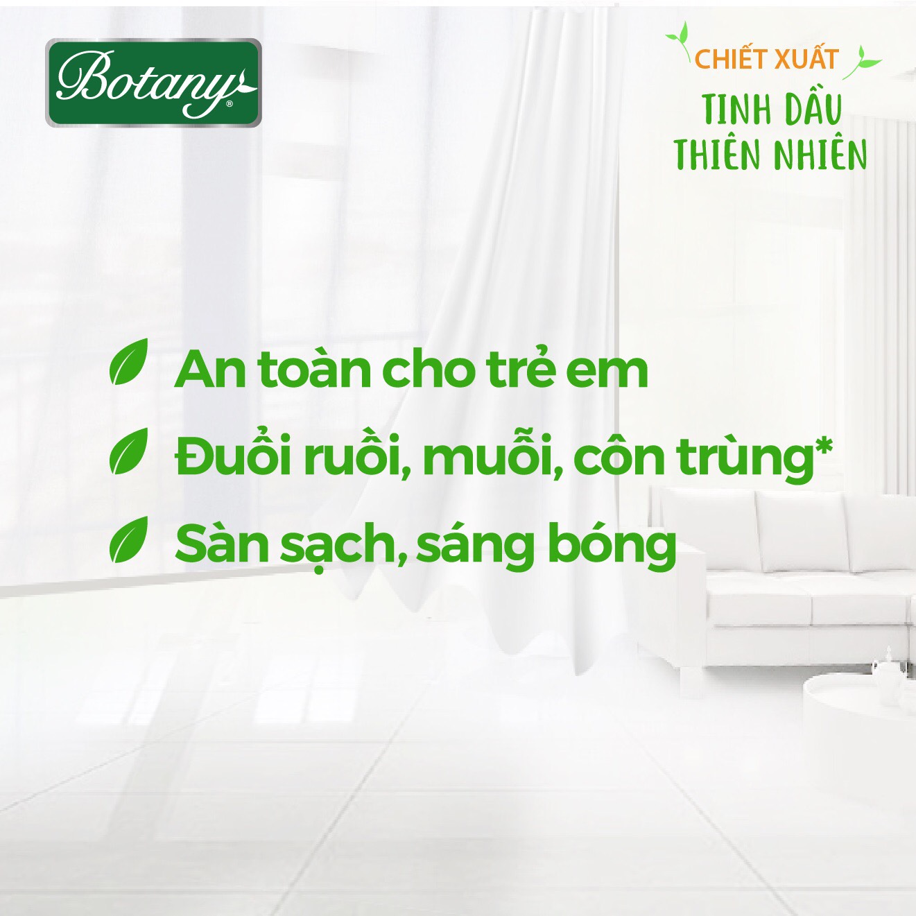 Nước Lau Sàn Sả Chanh Botany