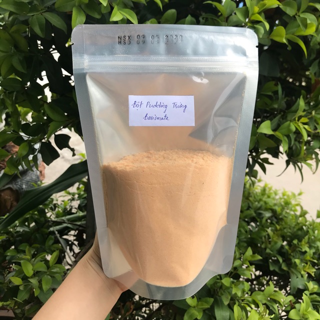 Bột Bánh Plan/Pudding Vị TRỨNG hiệu Barismate túi 100G