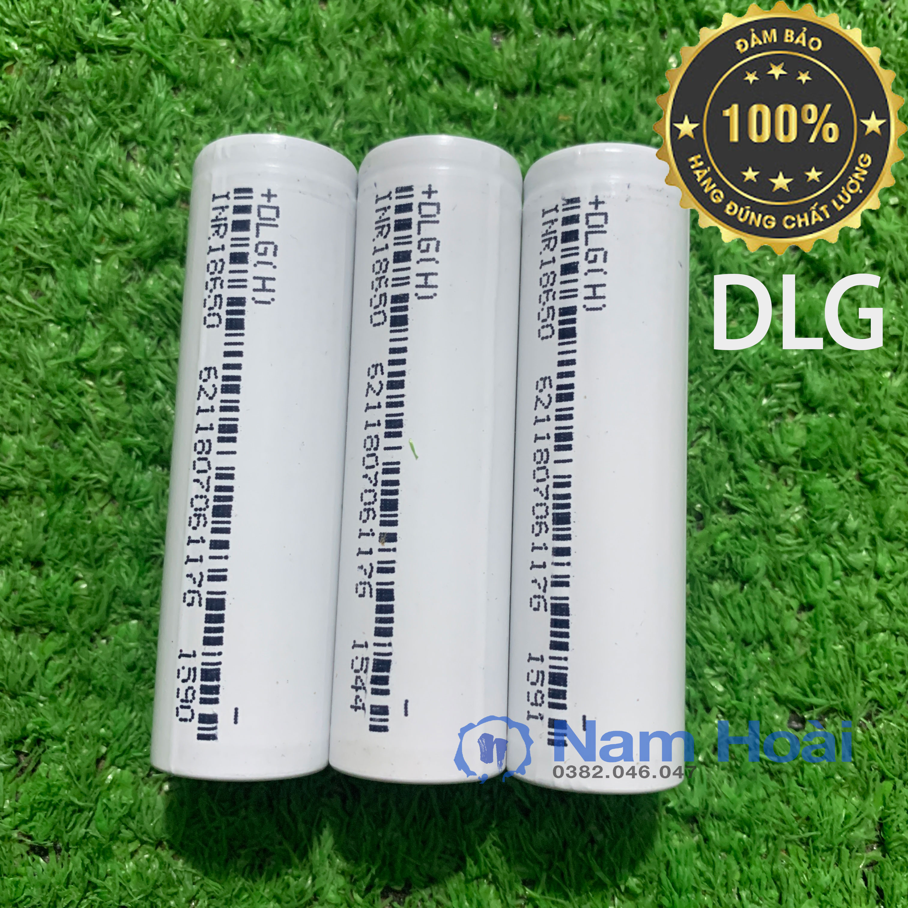 [HCM]Pin 18650 3.7V DLG Chuẩn 3200 mAh