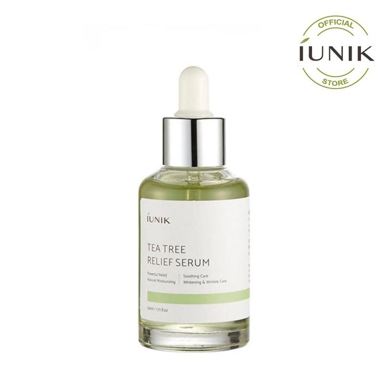 Tinh Chất Dưỡng Giảm Mụn IUNIK Tea Tree Relief Serum 50ml