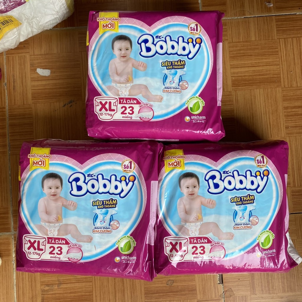 Tã Dán 💕BOBBY💕 size Xs72S56M76L68XL62XXL56