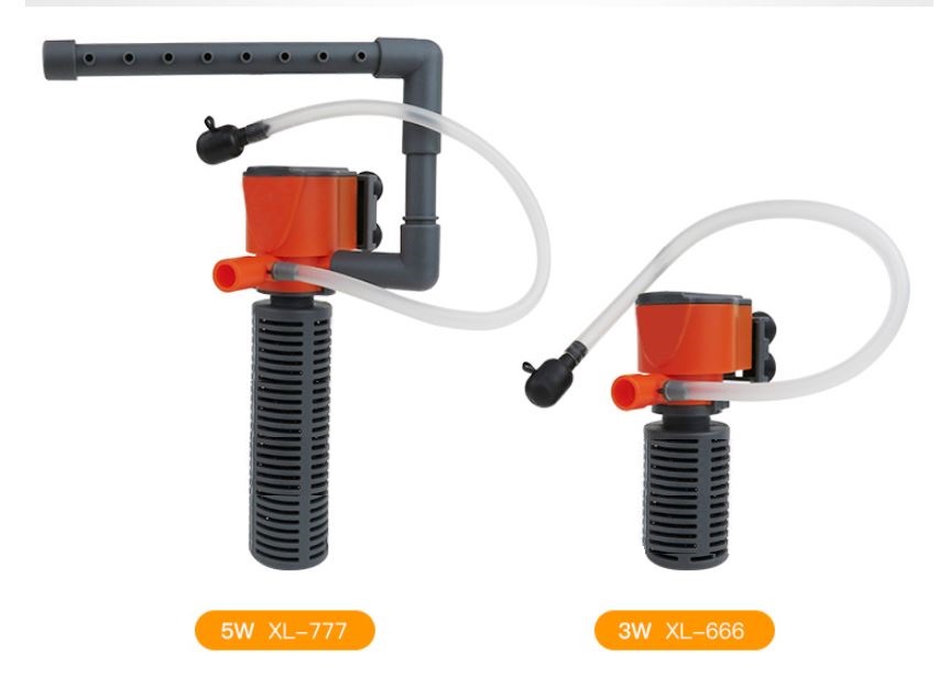 Sủi oxi kiêm máy lọc nước mini dành cho bể cá