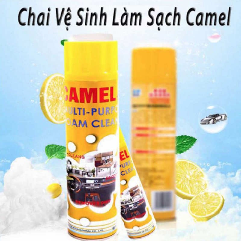 Chai Xịt Bọt Đa Năng Vệ Sinh Ghế Da Nội Thất Ô Tô Foam Cleaner Màu Vàng E01 - Dung Dịch Vệ Sinh Nội Thất E01-Làm Sạch Nội Thất Ô Tô-Chai Xịt Làm Sạch Ghế Da-Bình Xịt Xóa Vết Bẩn Xe Hơi - Bọt Tẩy Rửa Đa Năng Trên Ô Tô - keypass
