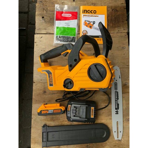 INGCO Máy cưa xích dùng pin 20V CGSLI2001 (Cam kết Chính Hãng 100%)
