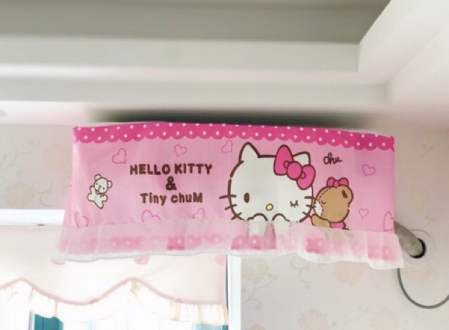 Trùm Máy Lạnh Hello Kitty