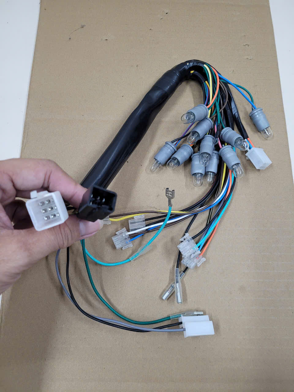 Bộ dây điện đồng hồ xe Wave A, S100, RS100