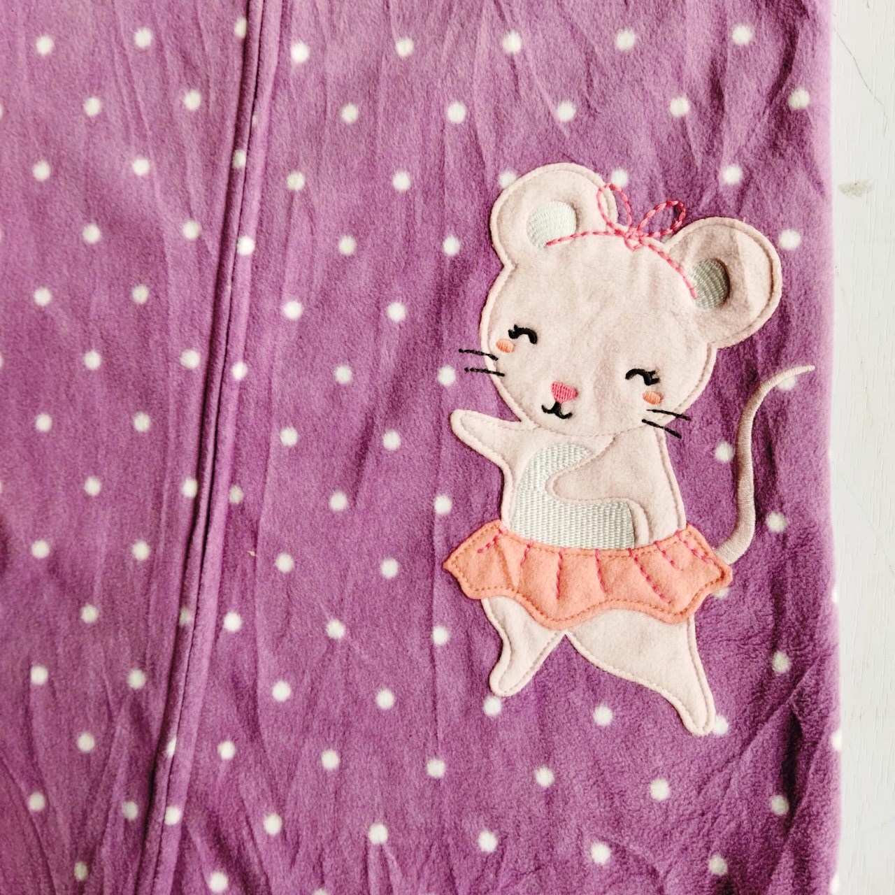 Zip-Up Fleece Jumpsuit, Sleep and play Pajama, sleep-suit