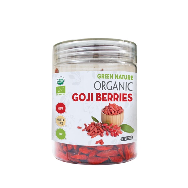 Kỷ Tử Hữu Cơ Ninh Hạ Green Nature/ C'lavie Organic Goji Berries 200g