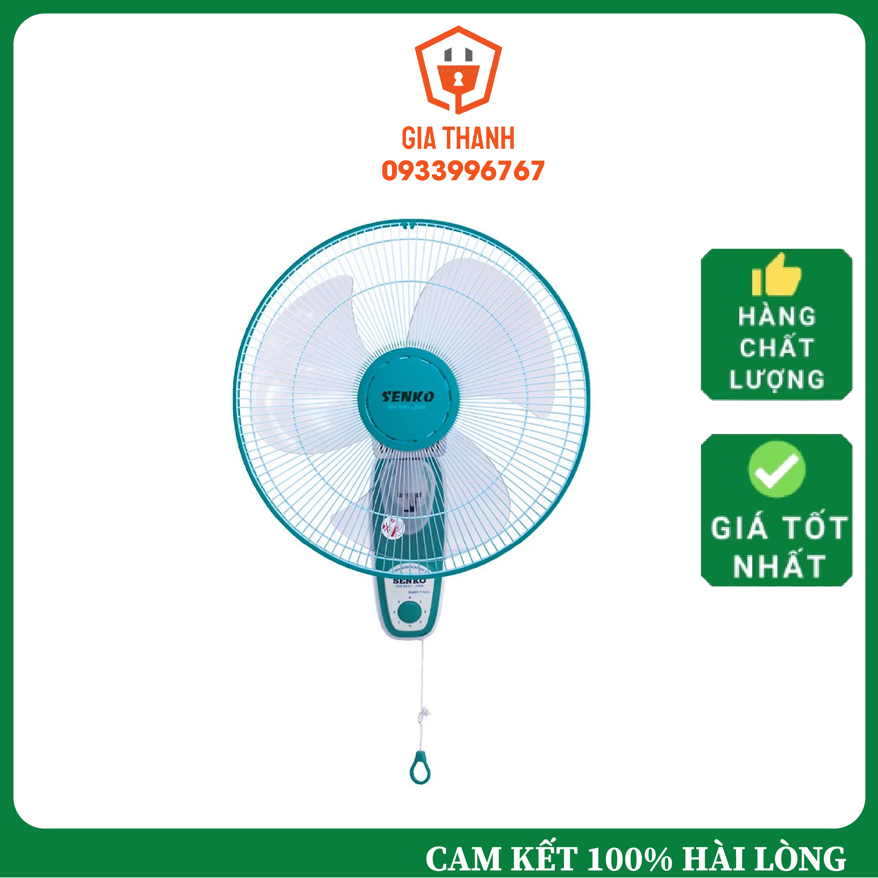 Quạt treo 1 dây senko t1682