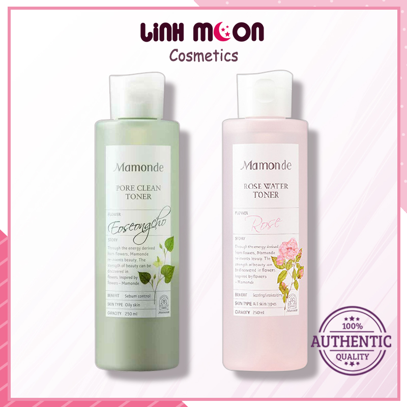 Nước hoa hồng Mamonde Toner 250ml