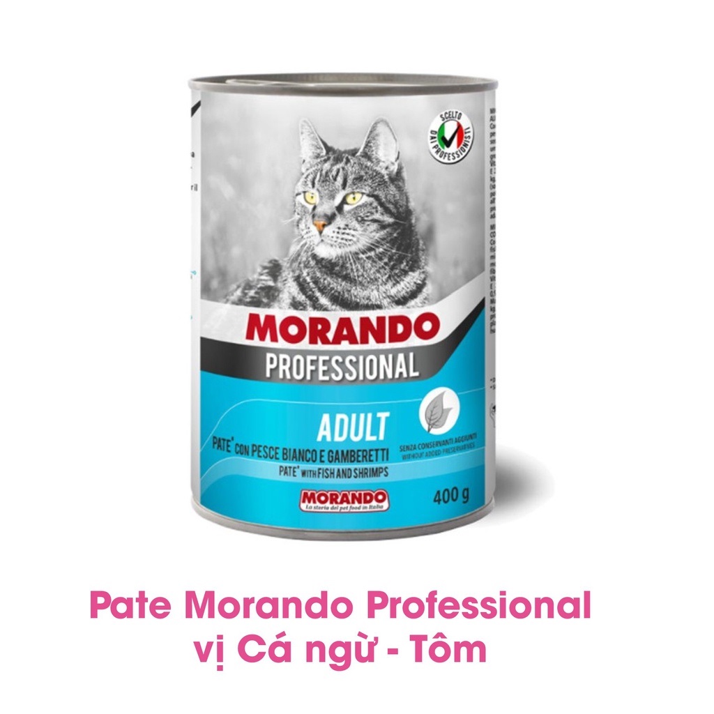 [Hoàn Tiền 10%] Pate Morando cho mèo nhiều vị - Dog Paradise