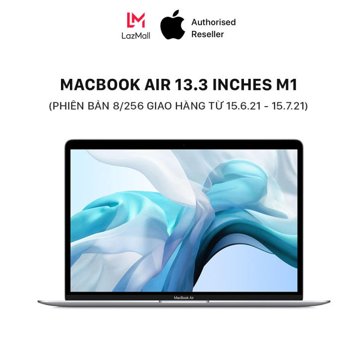 MacBook Air 13.3 inches M1 Chipset (8GB/16GB – 256GB/512GB) – HÀNG CHÍNH HÃNG