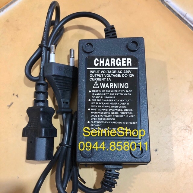 Cục sạc 12V bình xịt điện loại điện tử