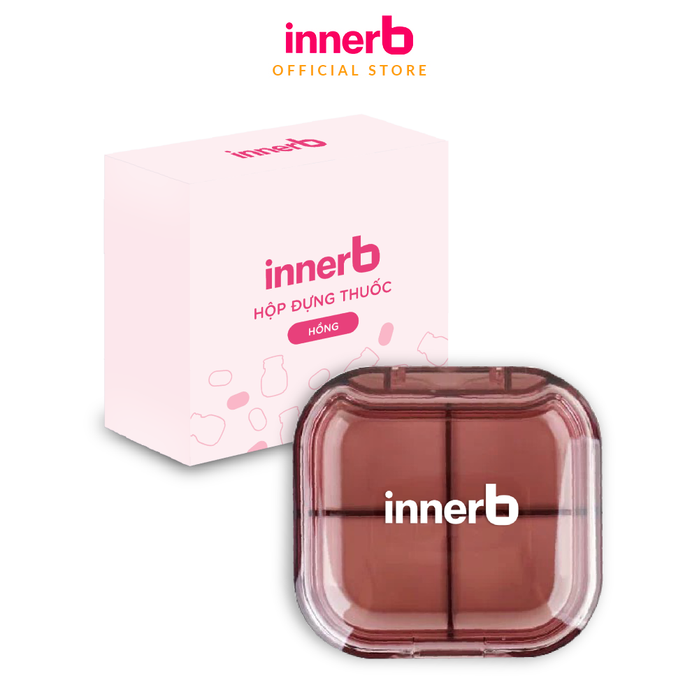 [GIFT] Hộp đựng thuốc màu hồng innerB