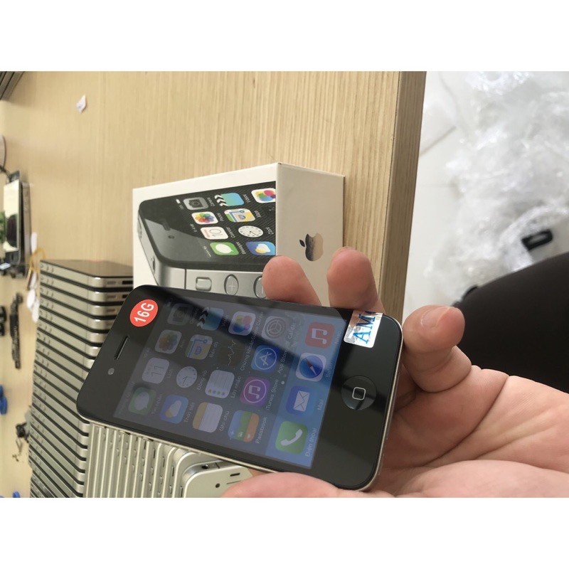 ĐIỆN THOẠI ip 4S QUỐC TẾ BẢO HÀNH 6 tháng [Tặng cáp sạc]