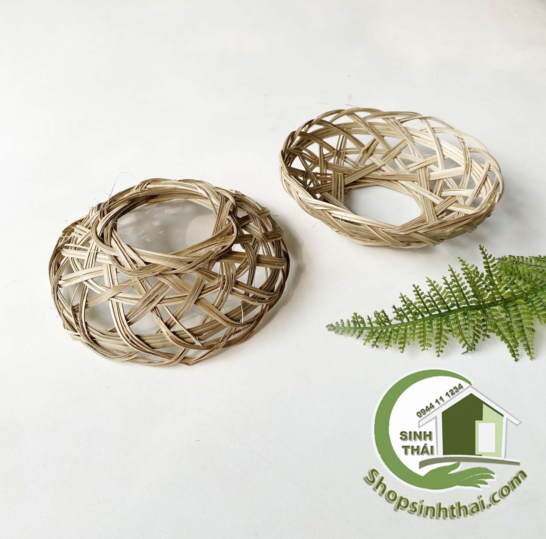 Rế tre lót nồi - rế cơm niêu rế lớn 18cm