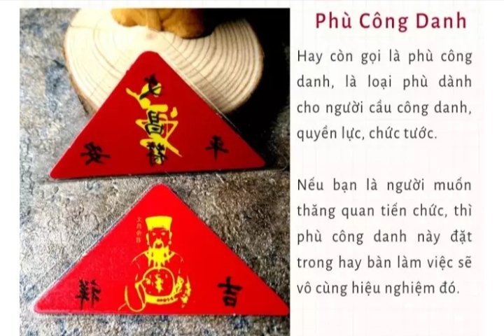 Linh phù Tam giác: Phù CÔNG DANH