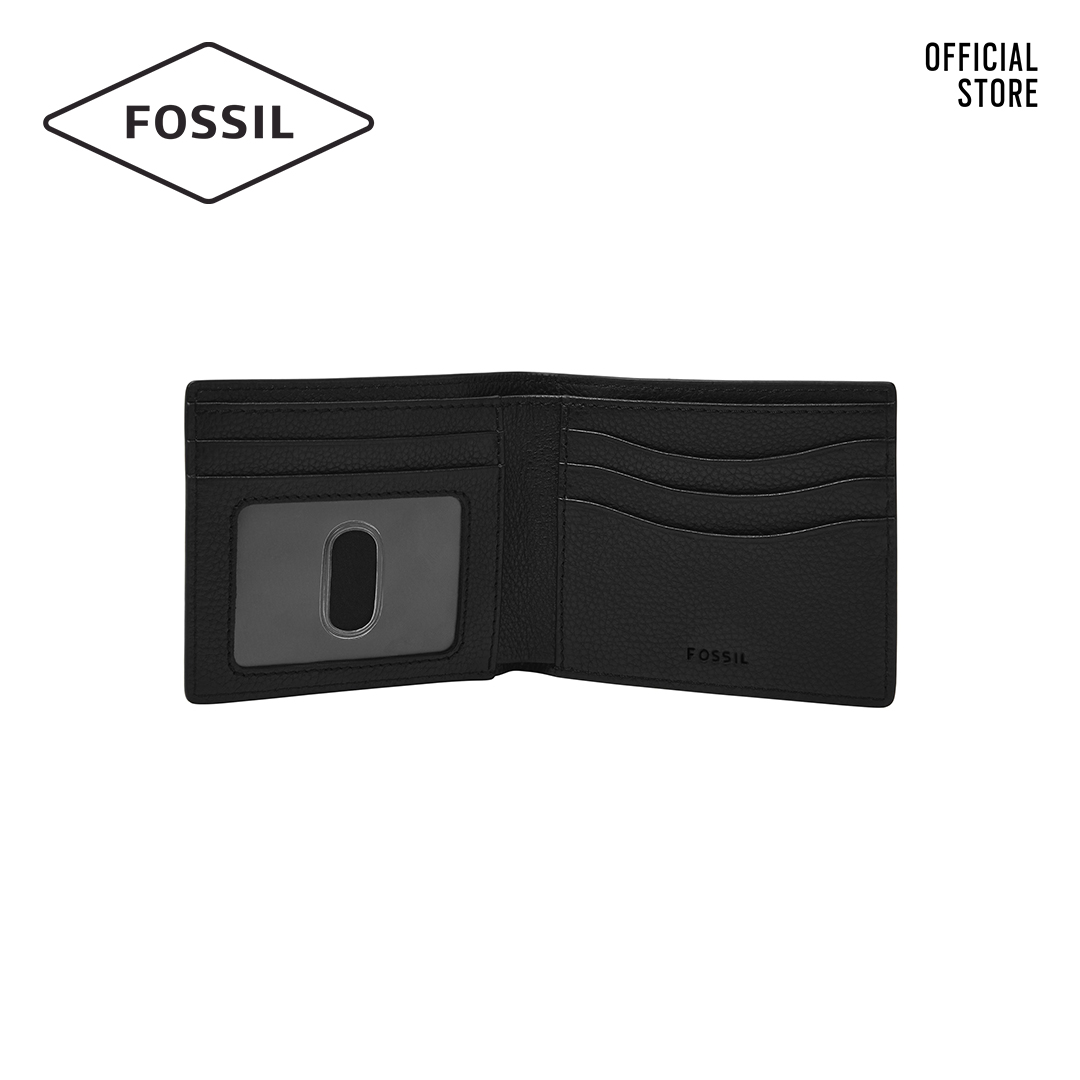 Ví da nam da thật Fossil Anderson ML4577001 - màu đen