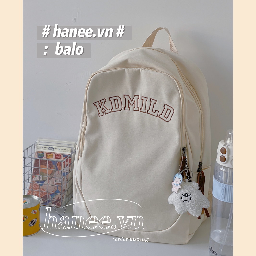 Backpack School Bag Basic ulzzang BL04