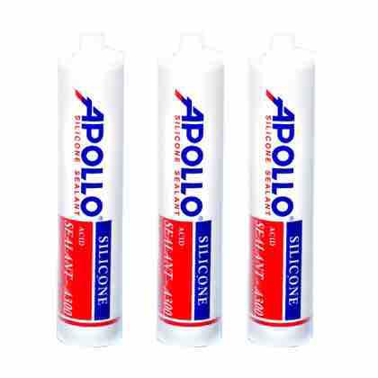 APOLO silicon Sealant A300( trắng trong, trắng đục, đen)