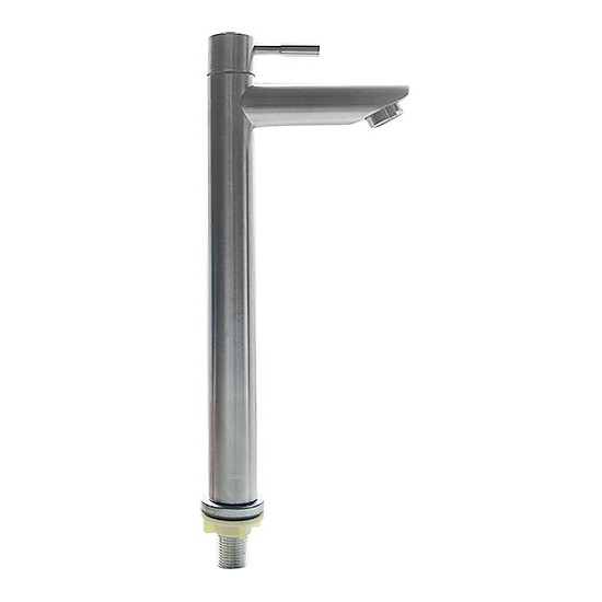 Vòi Lavabo Lạnh 30cm thân tròn không gỉ vòi lavabo rua mặt vòi labo vòi nhà vệ sinh vòi cao vòi 30cm vòi dài vòi lavabo điếu 30cm