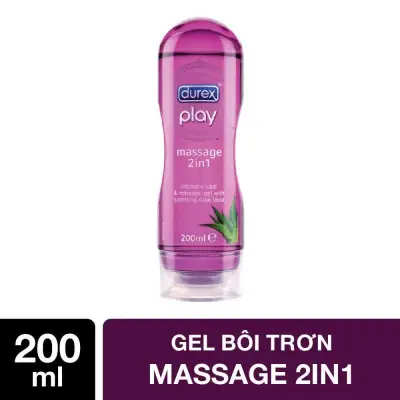 Gel bôi trơn Durex Play Massage 2in1( 200ml)