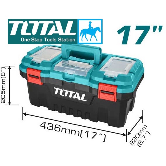 Hộp Thùng đựng đồ nghề 17inch Total TPBX0171 [hàng nhập khẩu]