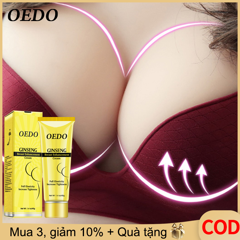 OEDO Nhân Sâm Kem mở rộng ngực hiệu quả độ đàn hồi toàn bộ nâng ngực tăng độ kín Big Bust Kem cơ thể chăm sóc ngực
