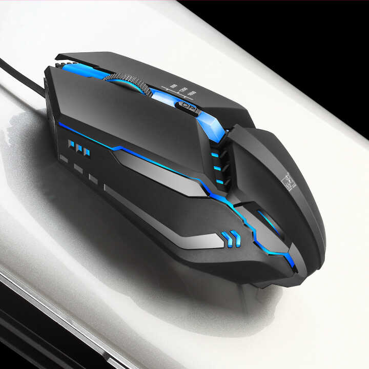 Chuột Game K3 Đèn led RGB màu tự thay đổi.