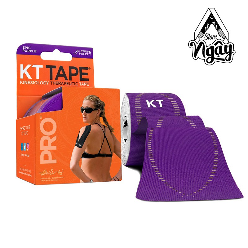 Băng dán cơ kt tape pro cuộn 20 miếng