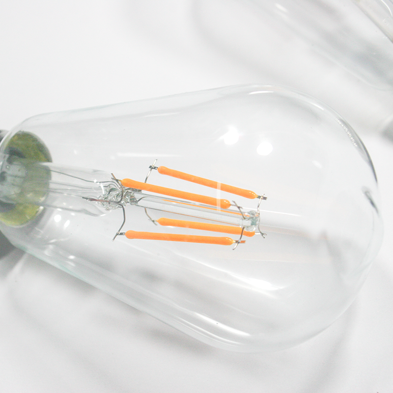 Bóng bulb tròn ST64 LED dây tóc
