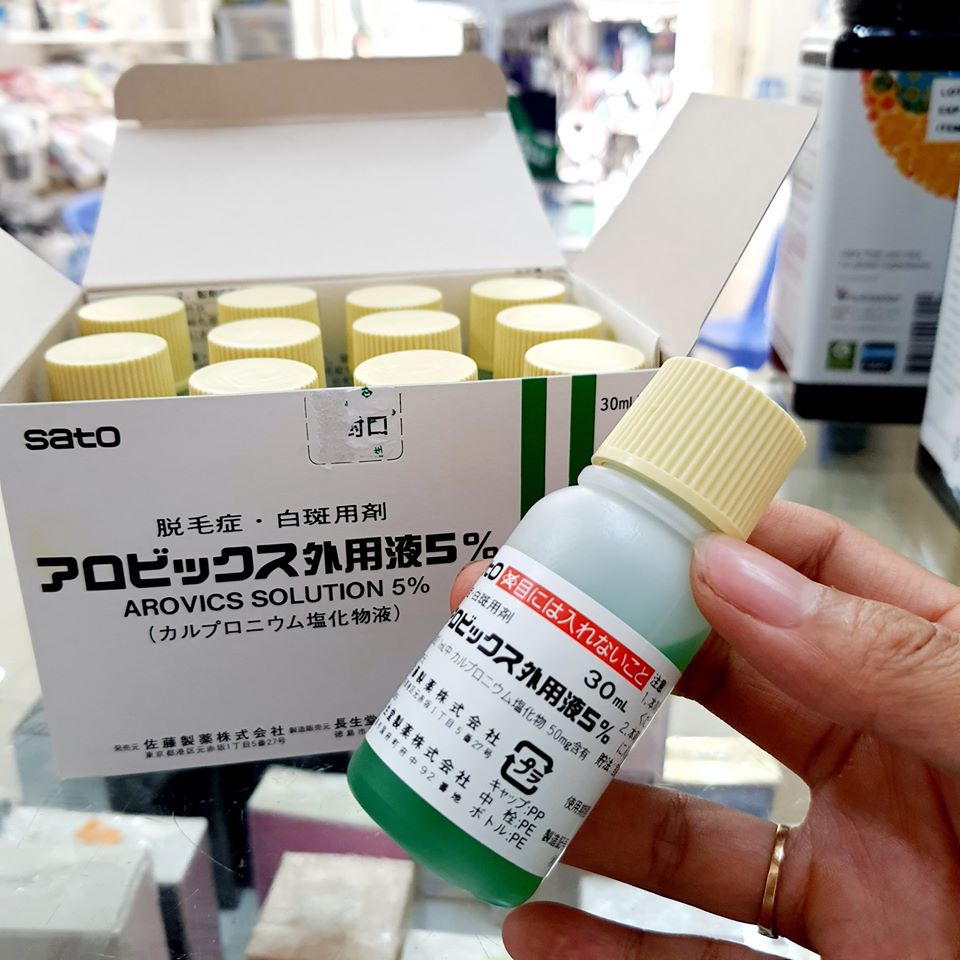 Tinh chất kích thích mọc tóc Sato Nhật Bản
