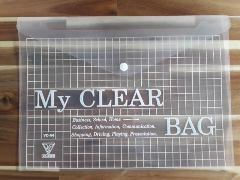 12 cái bìa nút My Clear A4