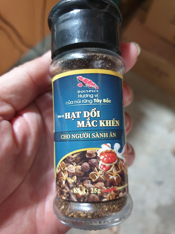 Hạt Dổi Mắc Khén Doispice cực thơm tiết kiệm tiện sử dụng 25g/lọ