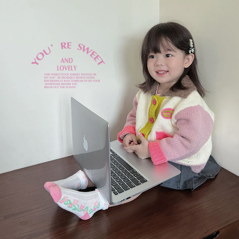 Set 5 Đôi Tất Vớ Hàn Mềm Mịn Cho Bé