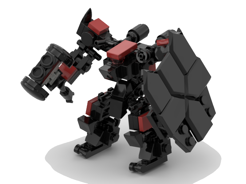 Đồ chơi lắp ráp Lego Moc Mech Thor Night