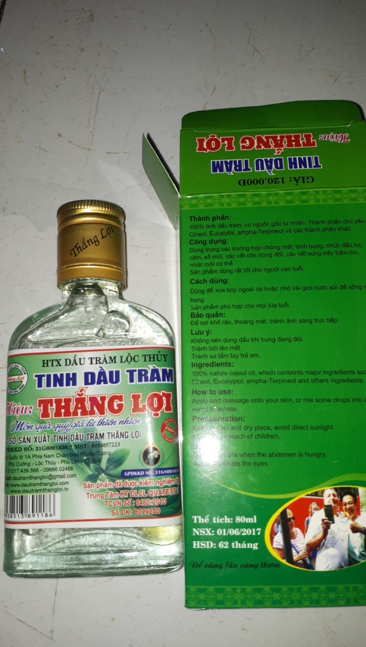 100ml Tinh dầu tràm Huế