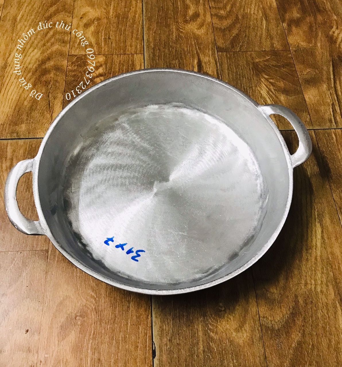 Chảo gang đúc đáy bằng 31cm