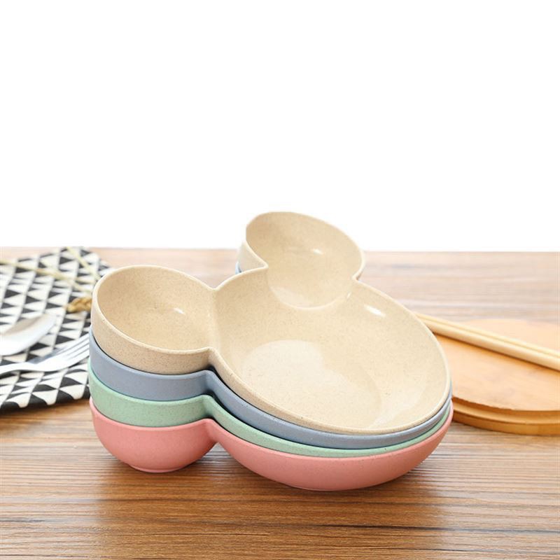Khay ăn dặm lúa mạch cho bé - hình Mickey ( không kèm thìa dĩa )