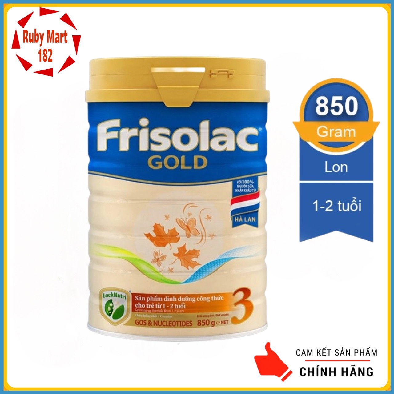 Sữa bột friso gold 3 lon 850g