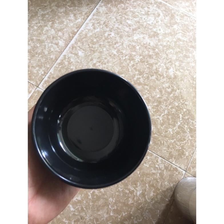 [KHO SỈ] Bát cơm phíp song long 2745 (màu đen, xanh, trắng, kem)